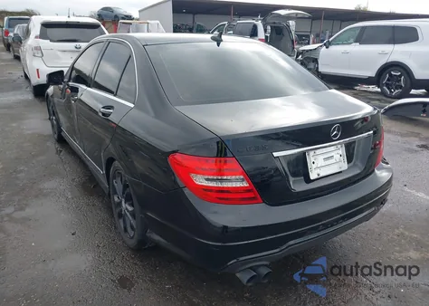 2012 Mercedes-Benz C 250 Sport from USA, damaged, VIN WDDGF4HB0CR220030